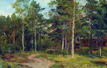 Bosquet œuvres - chemin de paysage d’automne dans la forêt 1894 Ivan Ivanovitch arbres